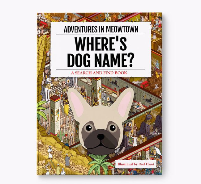 Personalised Frug Book: Where's Dog Name? Volume 2